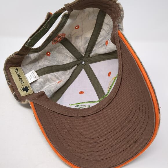 Corvus Strapback Baseball Cap Multicolor One Size Adjustable Camouflage Dri-Duck - Picture 7 of 9